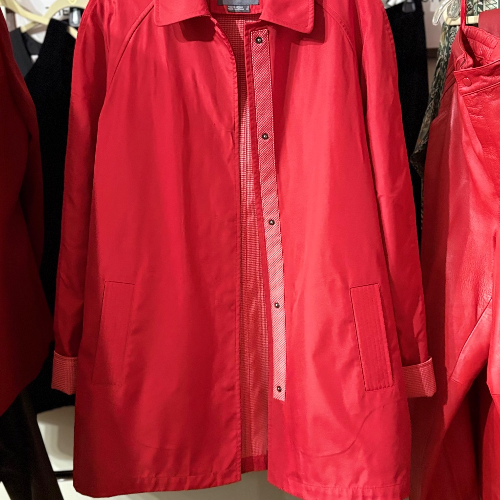 Vintage Rain Repellent Coat Size Small